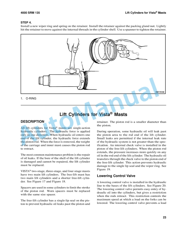 Hyster B010 (S25-35XL) Parts Manual 4 Hyster B010 (S25-35XL) Parts Manual - Image 4
