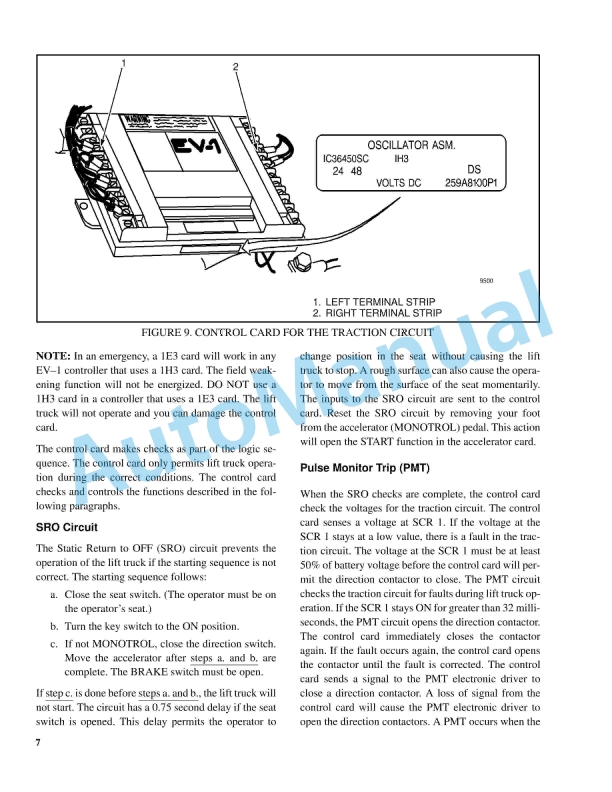 Alternative view of Hyster B114 (E20-30BS) Parts Manual