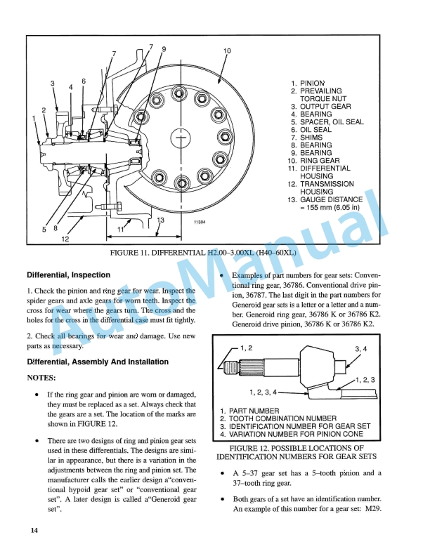 Hyster C001 (H25-35XL) Service Manual 2 Hyster C001 (H25-35XL) Service Manual - Image 2