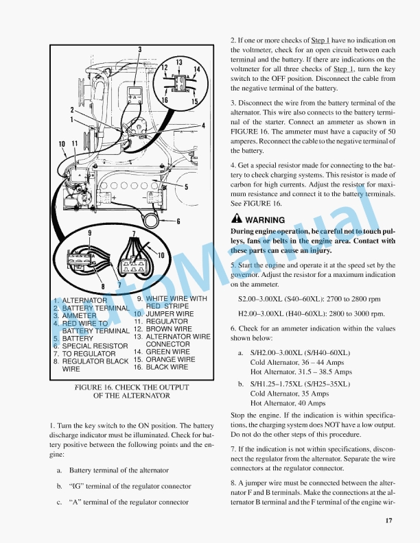 Hyster C001 (H25-35XL) Service Manual 3 Hyster C001 (H25-35XL) Service Manual - Image 3