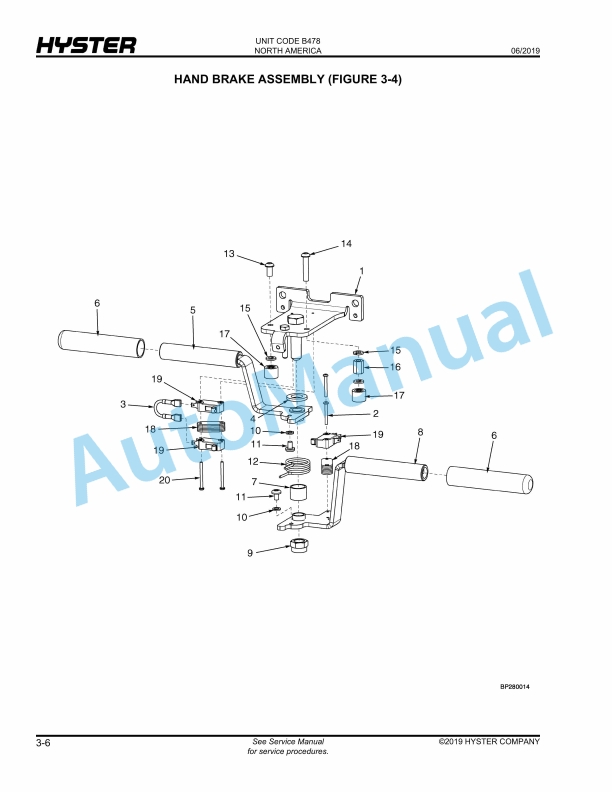 Hyster C60ZAC (B478), C80ZAC (B479) Parts Manual 2 Hyster C60ZAC (B478), C80ZAC (B479) Parts Manual - Image 2