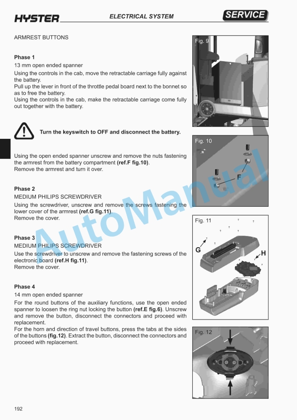 Hyster D435 (R1.4, R1.6, R1.6HD, R1.6N, R2.0, R2.0HD, R2.5) Service Manual 3 Hyster D435 (R1.4, R1.6, R1.6HD, R1.6N, R2.0, R2.0HD, R2.5) Service Manual - Image 3