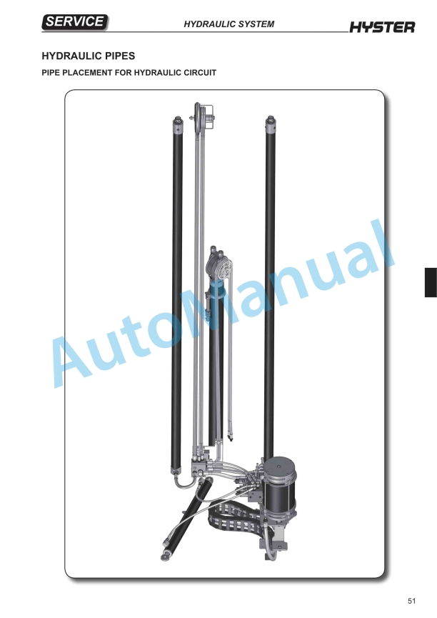 Hyster D435 (R1.4, R1.6, R1.6HD, R1.6N, R2.0, R2.0HD, R2.5) Service Manual 5 Hyster D435 (R1.4, R1.6, R1.6HD, R1.6N, R2.0, R2.0HD, R2.5) Service Manual - Image 5