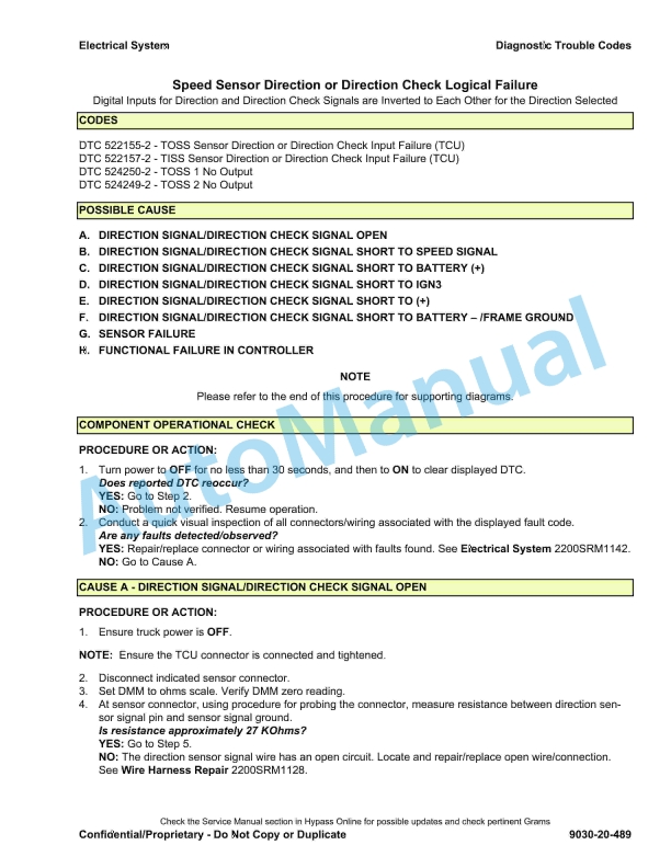 Hyster Diagnostic Trouble Codes Electrical System 1 Hyster Diagnostic Trouble Codes Electrical System