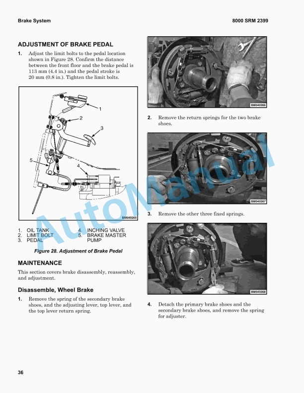 Hyster F1.8UT, F2.5UT, F3.5UT Service Manual 4322476 4 Hyster F1.8UT, F2.5UT, F3.5UT Service Manual 4322476 - Image 4