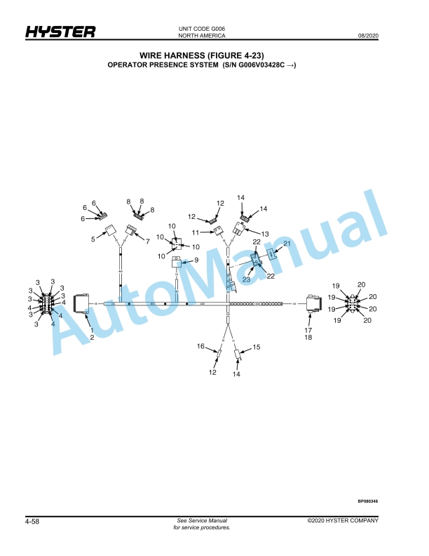 Hyster H135-155XL (G006) Parts Manual 2 Hyster H135-155XL (G006) Parts Manual - Image 2