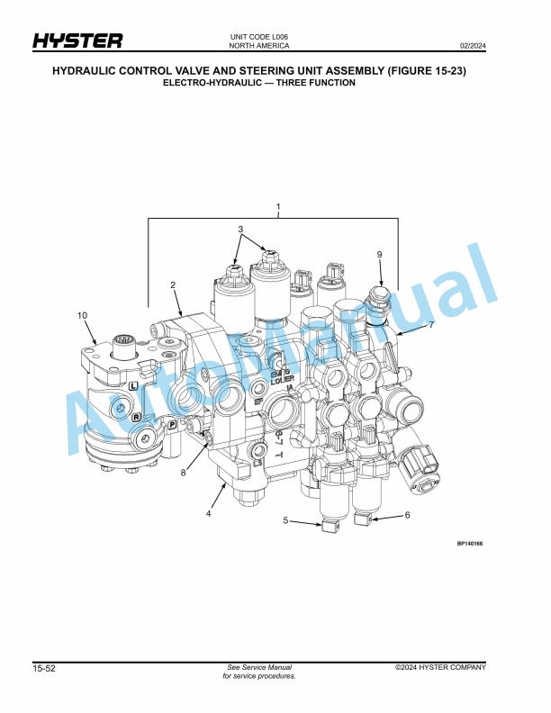 Hyster H135FT, H155FT (L006) Parts Manual 5 Hyster H135FT, H155FT (L006) Parts Manual - Image 5