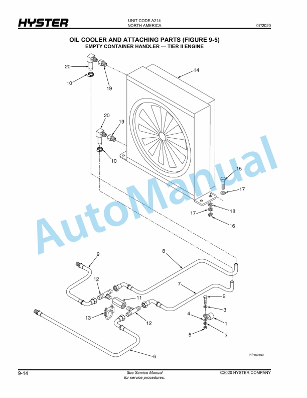 Hyster H360-450H (A214) Challenger Parts Manual 3 Hyster H360-450H (A214) Challenger Parts Manual - Image 3