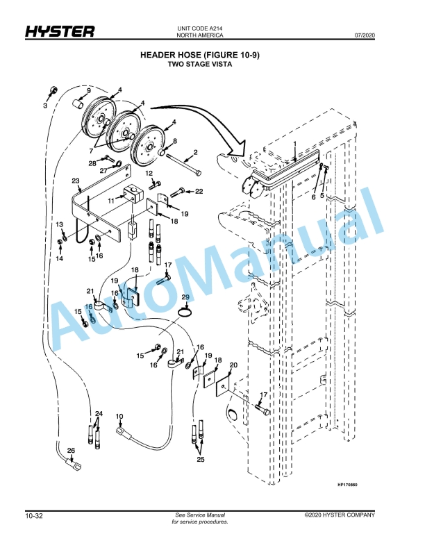 Hyster H360-450H (A214) Challenger Parts Manual 5 Hyster H360-450H (A214) Challenger Parts Manual - Image 5
