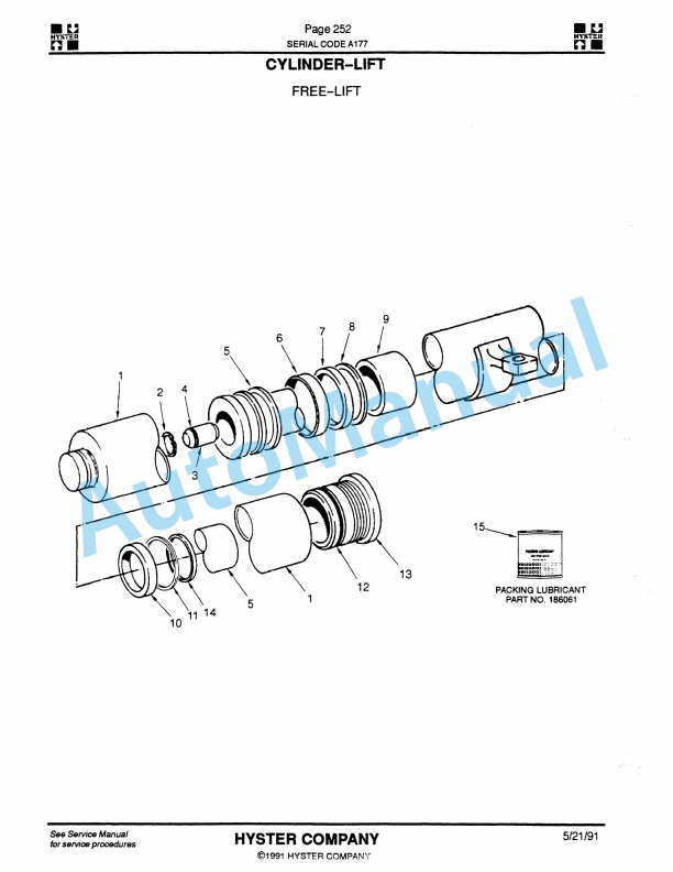 Hyster H40-50-60XL, H2.00-2.50-3.00XL (A177) Challenger Parts Manual-4
