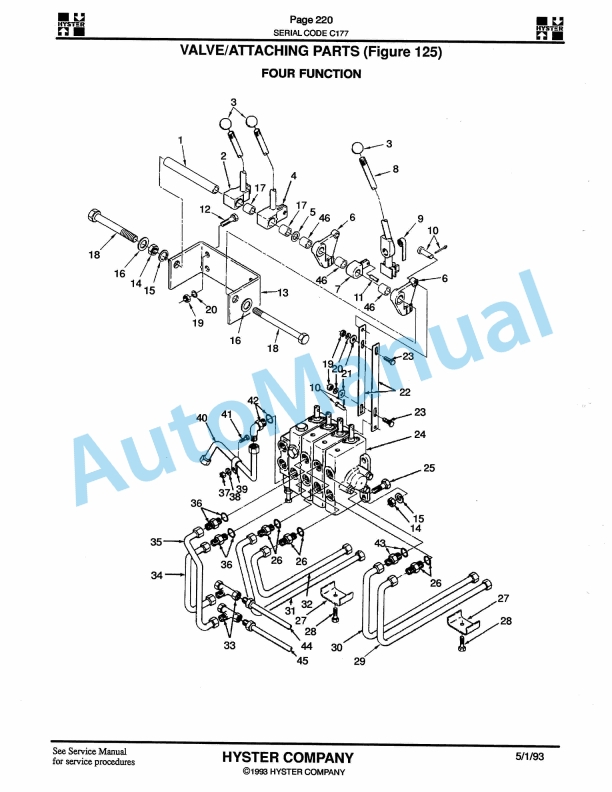 Hyster H40-50-60XL, H2.00-2.50-3.00XL (C177) Challenger Parts Manual-3