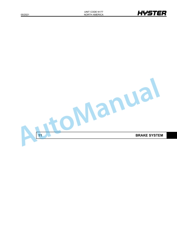 Hyster H40-70FT (N177) Parts Manual 3 Hyster H40-70FT (N177) Parts Manual - Image 3