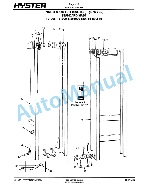 Hyster H60-70-80-90C (C005) Challenger Parts Manual 4 Hyster H60-70-80-90C (C005) Challenger Parts Manual-4
