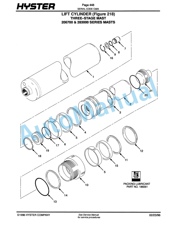 Hyster H60-70-80-90C (C005) Challenger Parts Manual 5 Hyster H60-70-80-90C (C005) Challenger Parts Manual-5
