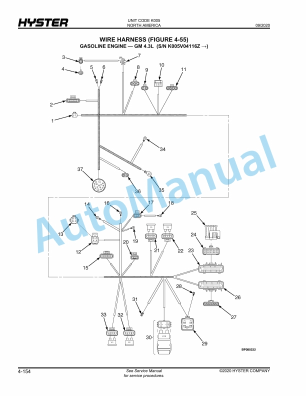 Hyster H70-120XM (K005) Challenger Parts Manual 2 Hyster H70-120XM (K005) Challenger Parts Manual - Image 2