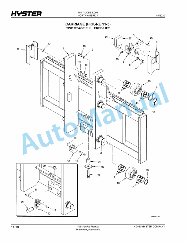 Hyster H70-120XM (K005) Challenger Parts Manual 4 Hyster H70-120XM (K005) Challenger Parts Manual - Image 4
