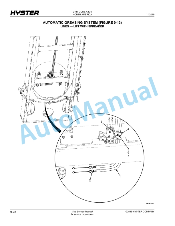 Hyster H9XM-EC7 (A3C0) Parts Manual 4 Hyster H9XM-EC7 (A3C0) Parts Manual - Image 4