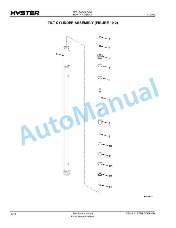 Hyster H9XM-EC7 (A3C0) Parts Manual 5 Hyster H9XM-EC7 (A3C0) Parts Manual - Image 5