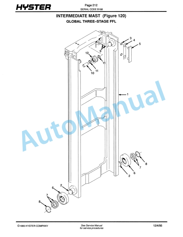 Hyster J40-50-60XL, J2.00-2.50-3.00XL (B168) Electric Parts Manual-3