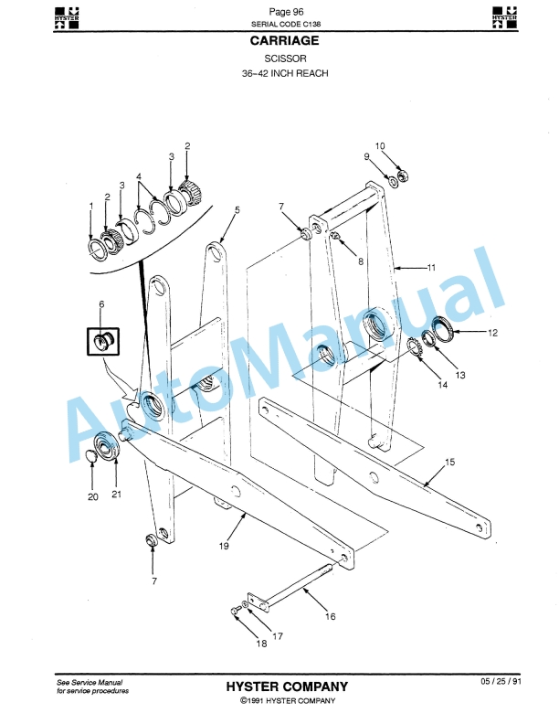 Hyster N40-45-50EA, N40-45ER Electric Parts Manual-4