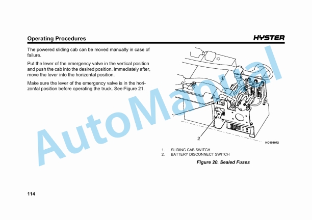 Hyster RS45-27CH, RS45-31CH Reachstacker Maintenance Manual 5 Hyster RS45-27CH, RS45-31CH Reachstacker Maintenance Manual - Image 5