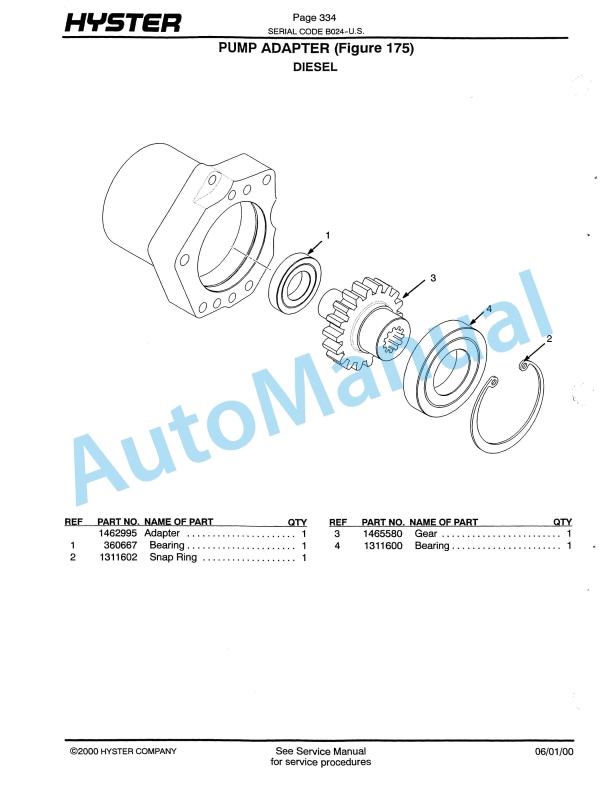Hyster S135-155XL (B024) Spacesaver Parts Manual-4