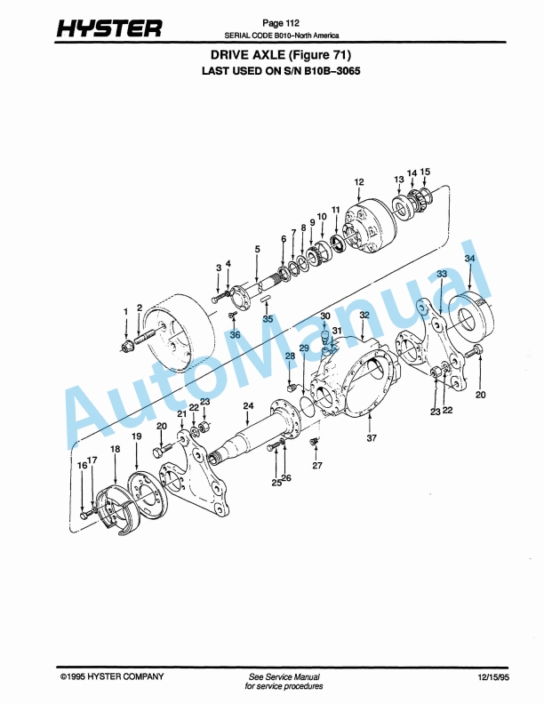 Hyster S25-30-35XL (B010) Spacesaver Parts Manual-2