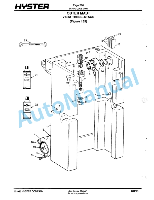 Hyster S30-40-50E, S60ES (D002) Spacesaver Parts Manual-4