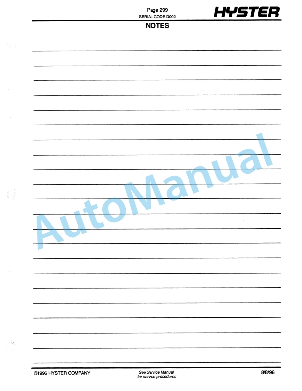 Hyster S30-40-50E, S60ES (D002) Spacesaver Parts Manual-5