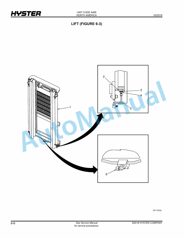 Hyster W20-25ZA (A495) Parts Manual 4 Hyster W20-25ZA (A495) Parts Manual - Image 4
