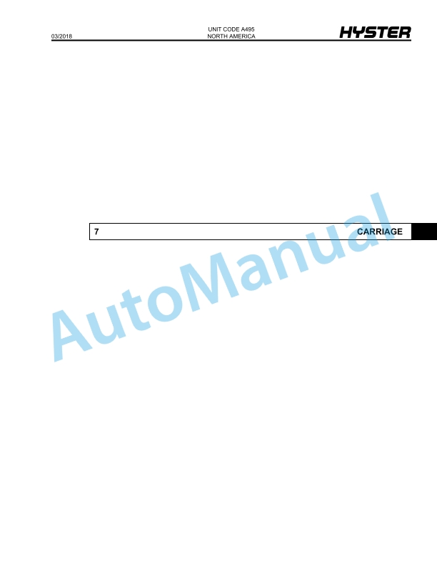 Hyster W20-25ZA (A495) Parts Manual 5 Hyster W20-25ZA (A495) Parts Manual - Image 5
