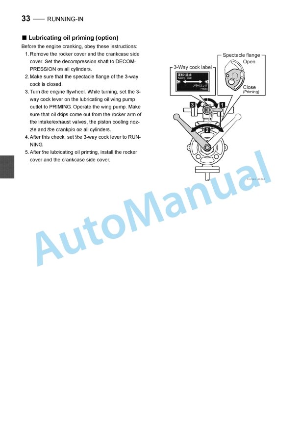 Alternative view of Yanmar 12AYM-WGT, 12AYM-WET, 12AYM-WST Operation Manual