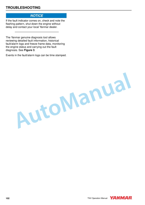 Yanmar 2TNV70 to 4TNV106T Industrial Engine Operation Manual 0ATNV-G00102 4 Yanmar 2TNV70 to 4TNV106T Industrial Engine Operation Manual 0ATNV-G00102 - Image 4
