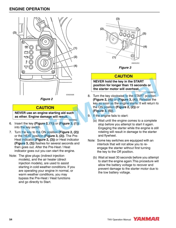 Yanmar 2TNV70 to 4TNV106T Operation Manual-2