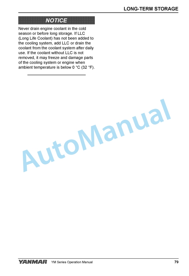 Yanmar 2YM15, 3YM20, 3YM30AE Marine Engine Operation Manual 4 Yanmar 2YM15, 3YM20, 3YM30AE Marine Engine Operation Manual - Image 4