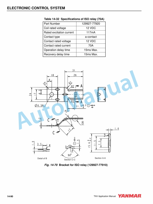 Yanmar 3TNV84T-Z to 4TNV88-E Electronic Control System 3 Yanmar 3TNV84T-Z to 4TNV88-E Electronic Control System - Image 3