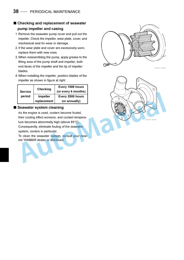 Yanmar 6CH-WDTE, 6CH-WUTE Marine Propulsion Engine Operation Manual 3 Yanmar 6CH-WDTE, 6CH-WUTE Marine Propulsion Engine Operation Manual - Image 3