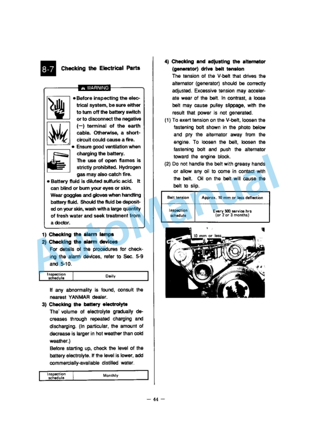 Yanmar 6CX(M)-ETE Marine Diesel Engine Operation Manual 5 Yanmar 6CX(M)-ETE Marine Diesel Engine Operation Manual - Image 5