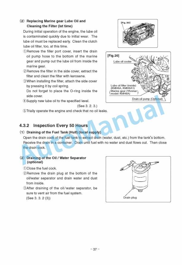 Yanmar 6LYA-STP, 6LY2A-STP Marine Diesel Engine Operation Manual 3 Yanmar 6LYA-STP, 6LY2A-STP Marine Diesel Engine Operation Manual - Image 3