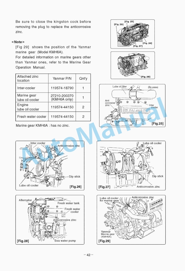 Yanmar 6LYA-STP, 6LY2A-STP Marine Diesel Engine Operation Manual 4 Yanmar 6LYA-STP, 6LY2A-STP Marine Diesel Engine Operation Manual - Image 4