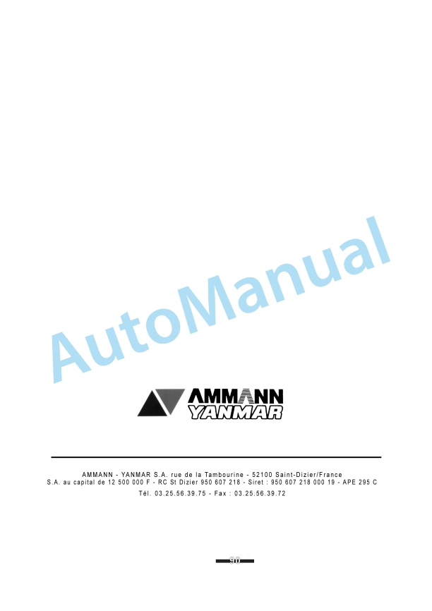 Yanmar B15-3, B17-3, B18 Excavator Operator Manual 1 Yanmar B15-3, B17-3, B18 Excavator Operator Manual
