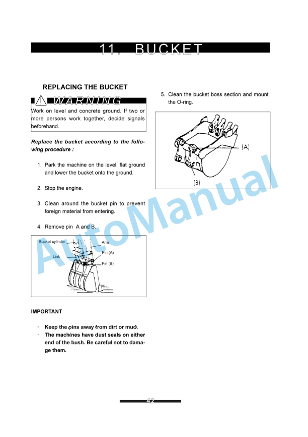 Yanmar B15-3, B17-3, B18 Excavator Operator Manual 2 Yanmar B15-3, B17-3, B18 Excavator Operator Manual-2