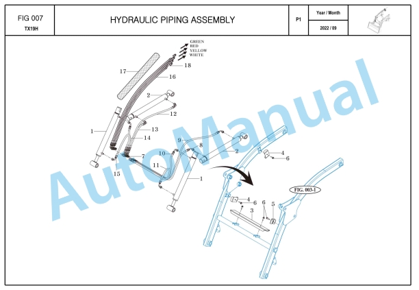 Yanmar TX19H Front End Loader Operator Manual 5 Yanmar TX19H Front End Loader Operator Manual - Image 5