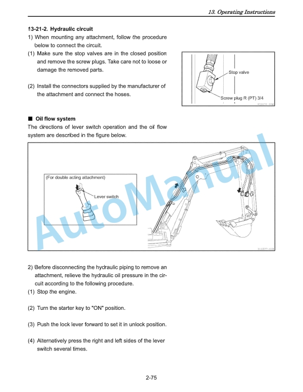 Yanmar ViO27-2, ViO35-2 Excavator Operation And Maintenance Manual 2 Yanmar ViO27-2, ViO35-2 Excavator Operation And Maintenance Manual - Image 2