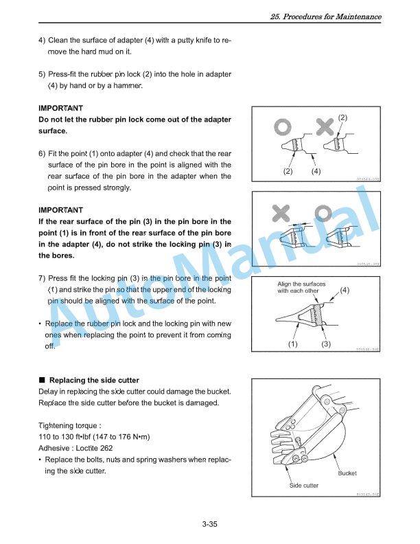 Yanmar ViO27-2, ViO35-2 Excavator Operation And Maintenance Manual 4 Yanmar ViO27-2, ViO35-2 Excavator Operation And Maintenance Manual - Image 4