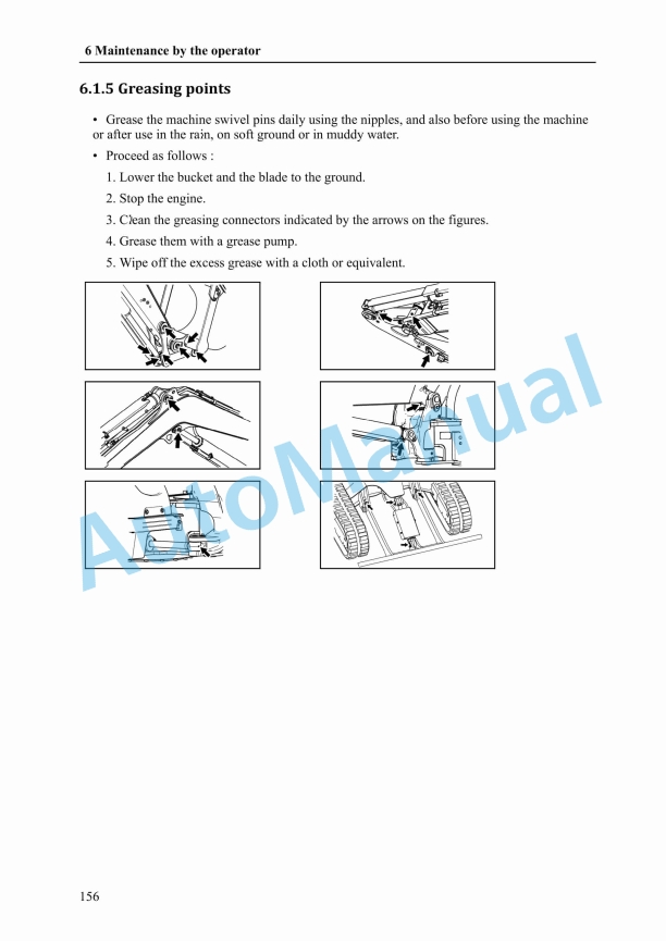 Yanmar ViO33-6 Mini Excavator Operation Manual 5 Yanmar ViO33-6 Mini Excavator Operation Manual - Image 5