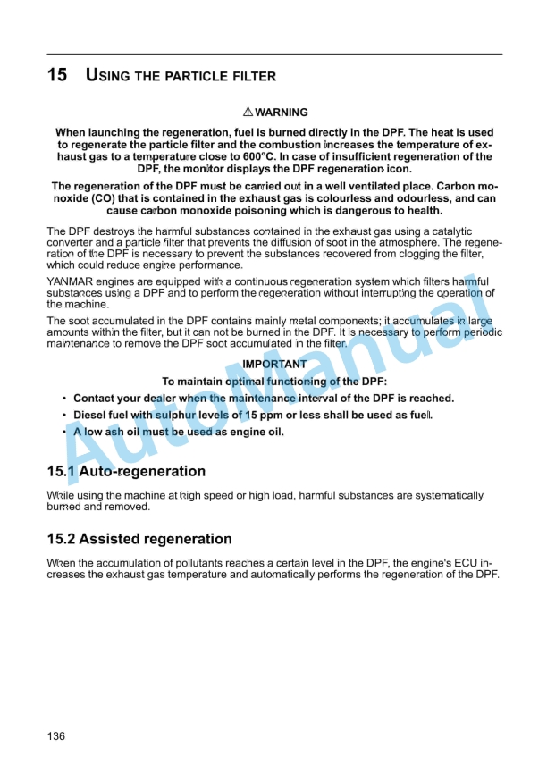 Yanmar ViO57-6B Mini Excavator Operation Manual 3 Yanmar ViO57-6B Mini Excavator Operation Manual - Image 3