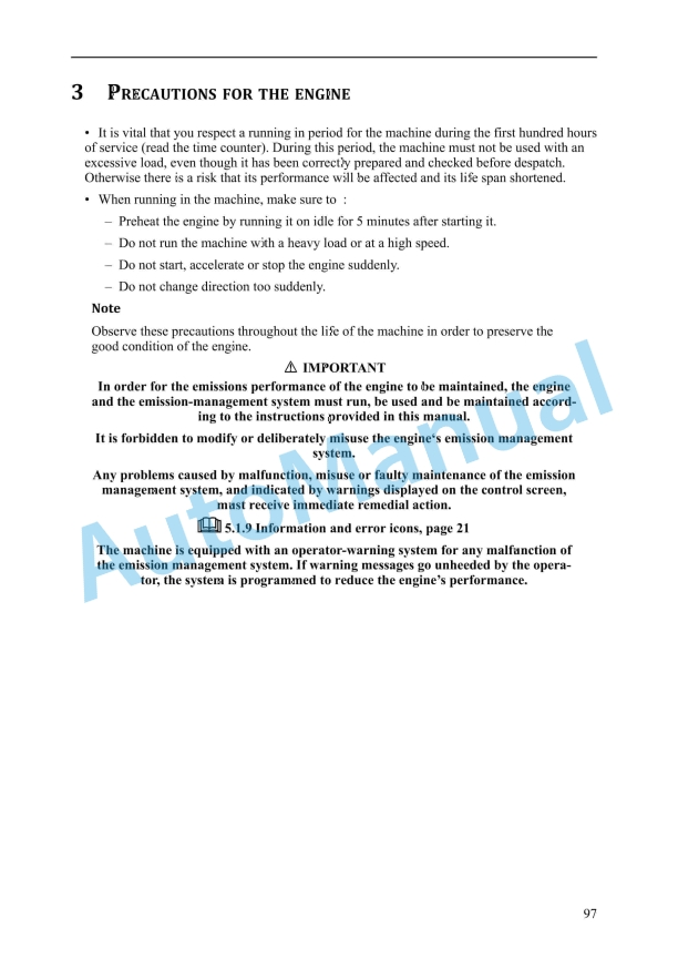 Yanmar ViO82 Hydraulic Excavator Operation Manual MUB36ENMA00101 2 Yanmar ViO82 Hydraulic Excavator Operation Manual MUB36ENMA00101 - Image 2