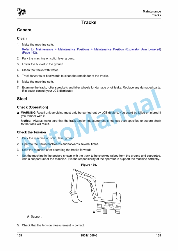 JCB 100 C-1, 90 Z-1 Operator Manual 9831-1000 5 JCB 100 C-1, 90 Z-1 Operator Manual 9831-1000 - Image 5