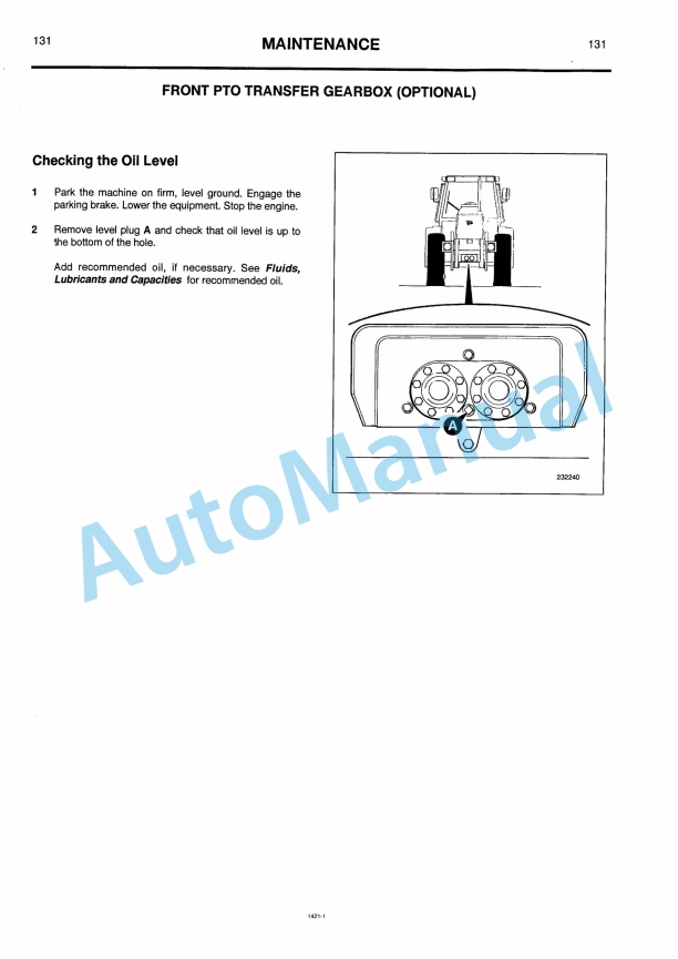 JCB 1115S, 1125, 1135 Fastrac Operator Handbook 9801-1421-5